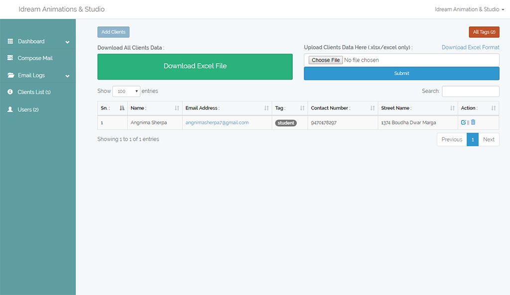 Mail Management System
